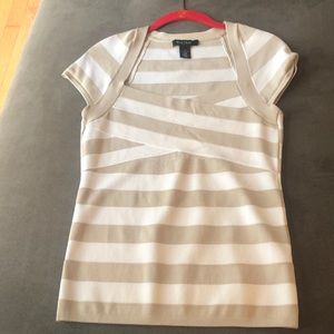 WHITE HOUSE/BLACK MARKET-BANDAGE Tunic. LIKE NEW!!